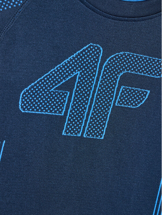 4F 4F Komplet bielizny termoaktywnej HJZ22-JBIMB001B Granatowy Slim Fit