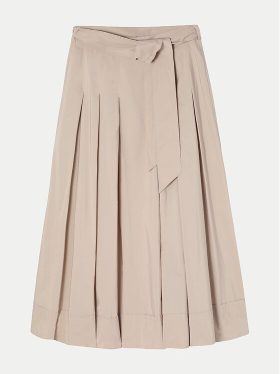 Tatuum Tatuum Trapezförmiger Rock Taftani T2406.171 Beige Regular Fit