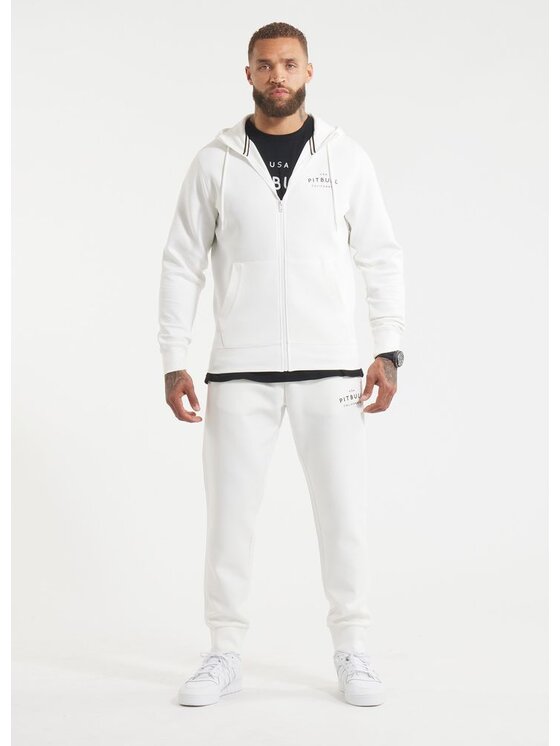 PITBULL PITBULL Bluza SAMPSON Biały Regular Fit