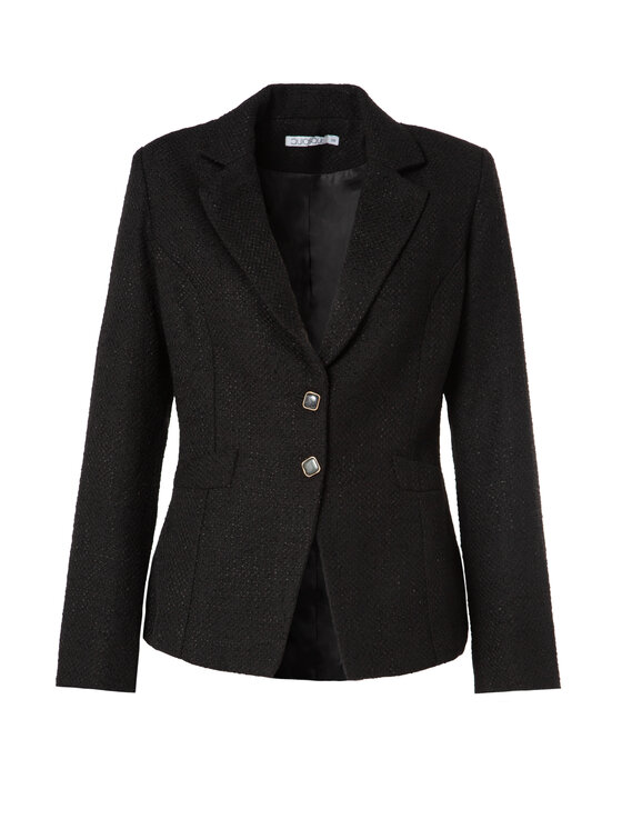 QUIOSQUE QUIOSQUE Sako STARK JACKET Černá Regular Fit