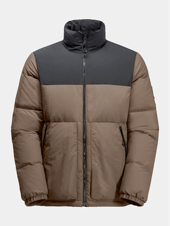 Jack Wolfskin Jack Wolfskin Μπουφάν πουπουλένιο Dellbrueck Jkt 1207561 Καφέ Regular Fit
