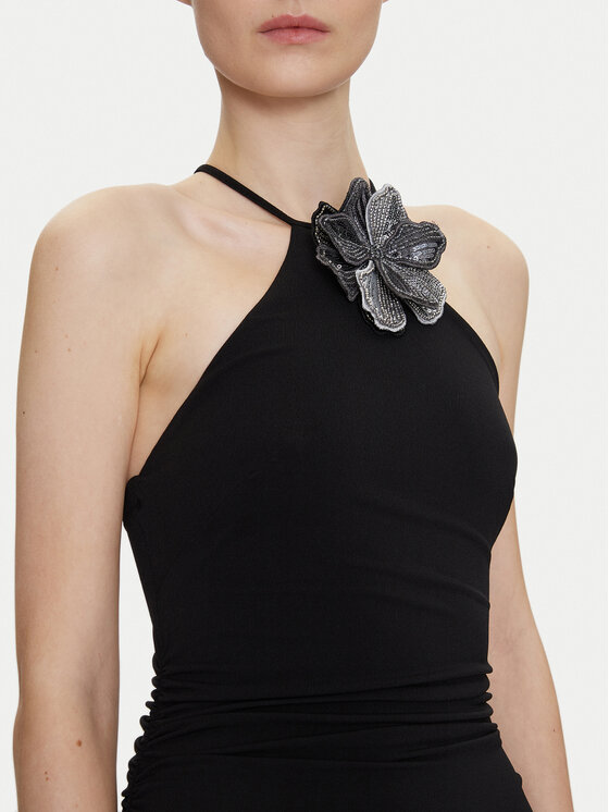 Guess Guess Вечірня сукня W5GK95 KCVG2 Чорний Slim Fit