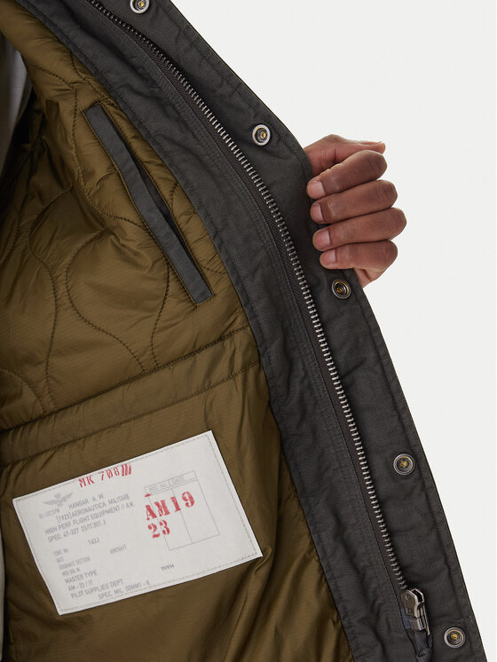 Aeronautica Militare Aeronautica Militare Parka 252AB3020UCT04215 Πράσινο Regular Fit
