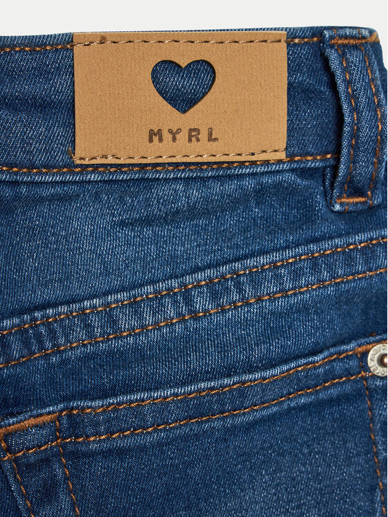 Mayoral Mayoral Jeans kratke hlače 236 Mornarsko modra Regular Fit