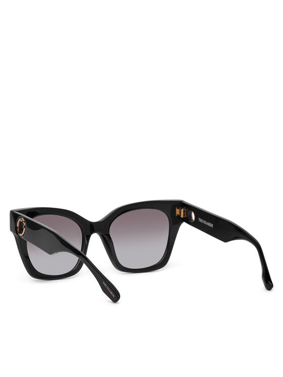 Trussardi Trussardi Okulary przeciwsłoneczne TSW9056 Czarny