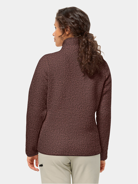 Jack Wolfskin Jack Wolfskin Felpa di pile High Curl Jacket 1708732 Viola Regular Fit