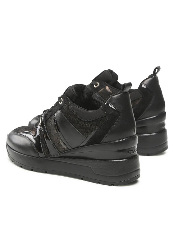 Geox Geox Sneakersy D Zosma B D268LB 07722 C9999 Czarny