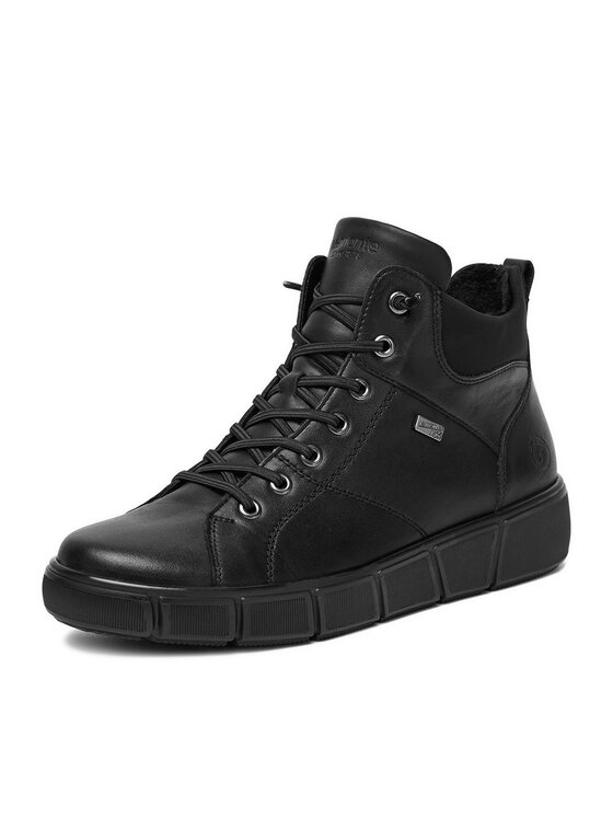 Remonte Remonte Schnürschuhe D1T76-00 Schwarz