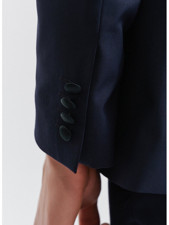 Pako Lorente Pako Lorente Marynarka P000B-3S-002 Granatowy Slim Fit