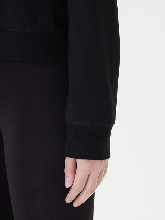 HUGO Hugo Pulóver 50490594 Fekete Relaxed Fit