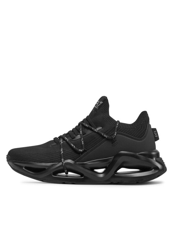 EA7 Emporio Armani EA7 Emporio Armani Sneakersy X8X087 XK227 Q268 Čierna