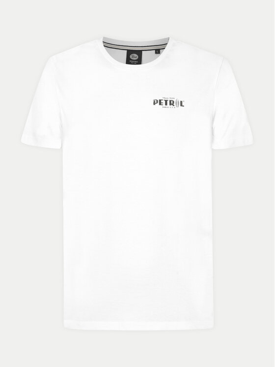 Petrol Industries Petrol Industries T-shirt M-1040-TSR635 Bijela Regular Fit