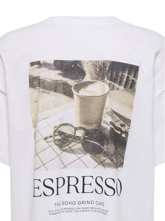 ONLY ONLY T-Shirt Vivvi 15346761 Weiß Regular Fit
