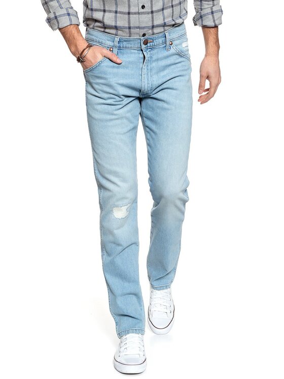 Wrangler Wrangler Jeansy 11MWZ Niebieski Slim Fit