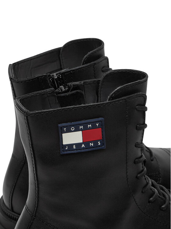 Tommy Jeans Tommy Jeans Trapery EM0EM01471 Czarny