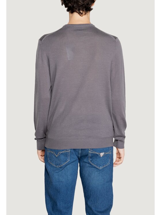 Armani Exchange Armani Exchange Sweter 8NZM3A ZM8AZ Szary To Fit
