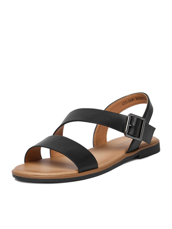 JENNY JENNY Sandale DARI WS250723-3 Crna