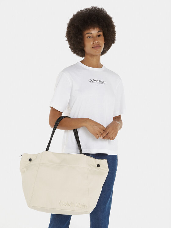 Calvin Klein Calvin Klein Torebka Summer Story K60K611647 Beżowy