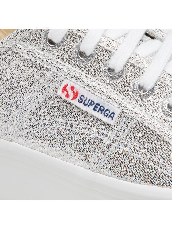Superga Superga Πάνινα παπούτσια 2790 Lame S61174W Ασημί
