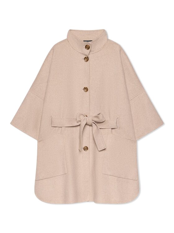 Fiorella Rubino Fiorella Rubino Cappotto invernale 8026E000204N002 Crema Over Fit