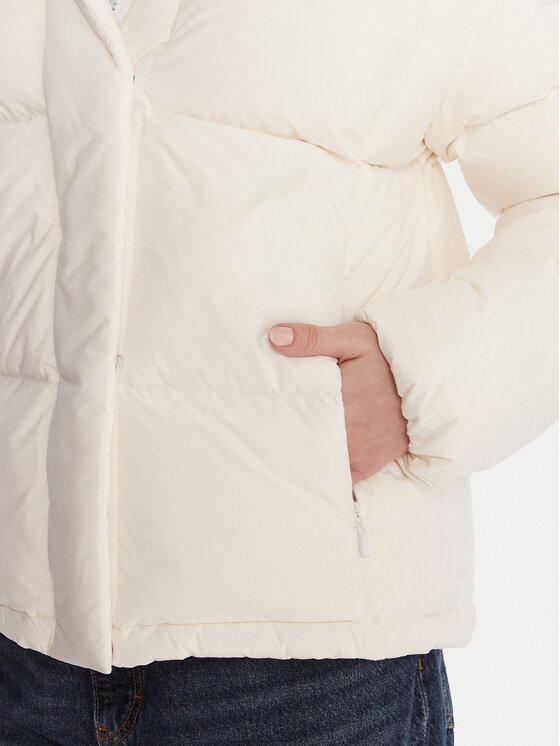 Tommy Jeans Tommy Jeans Daunenjacke Alaska DW0DW21623 Écru Relaxed Fit
