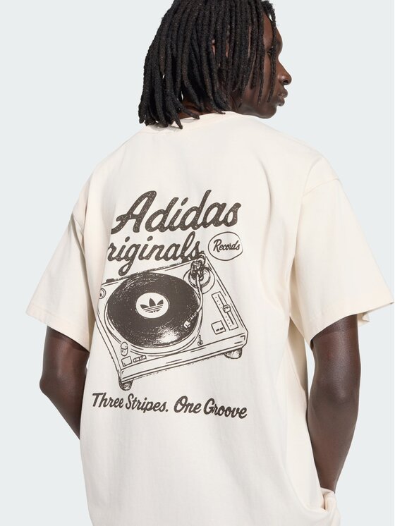 adidas adidas T-Shirt 163030 Biały Oversize
