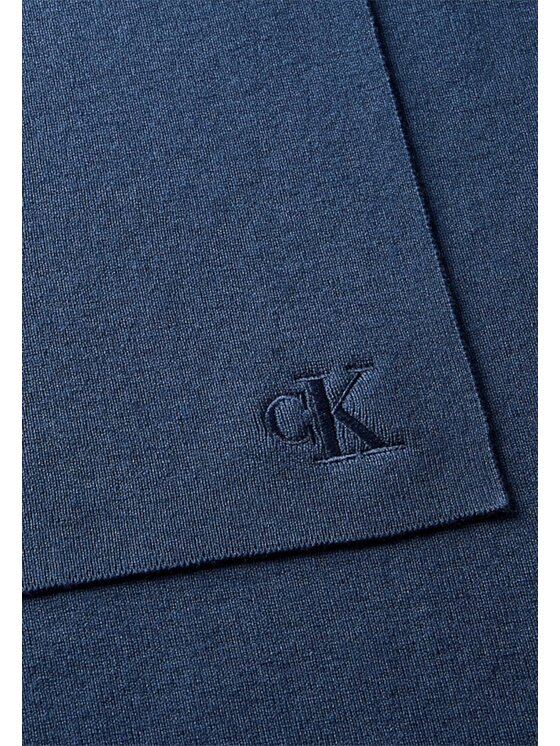Calvin Klein Calvin Klein Sciarpa CK FINE RIB SCARF Blu