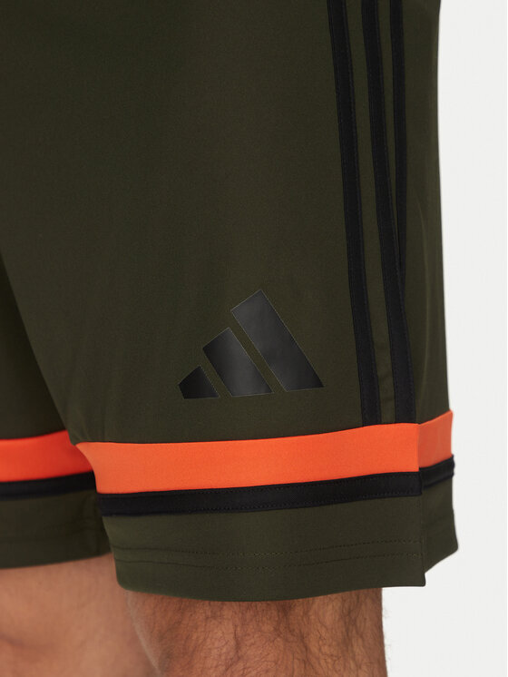 adidas adidas Športové kraťasy Squadra 25 JN7855 Zelená Regular Fit