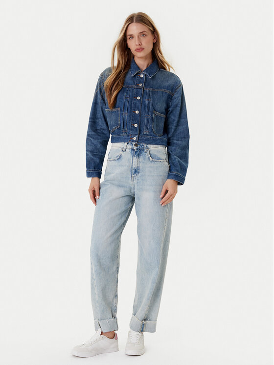 Tommy Jeans Tommy Jeans Τζιν μπουφάν DW0DW21061 Σκούρο μπλε Regular Fit