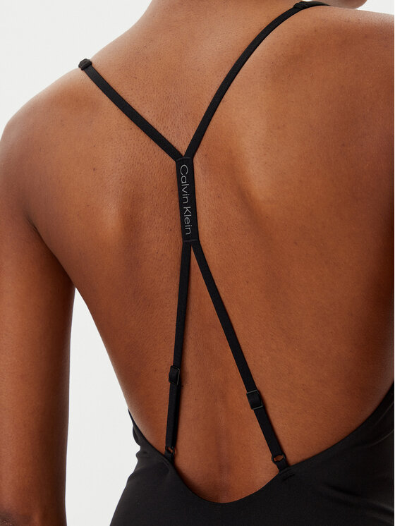 Calvin Klein Swimwear Calvin Klein Swimwear Női fürdőruha KW0KW02798 Fekete