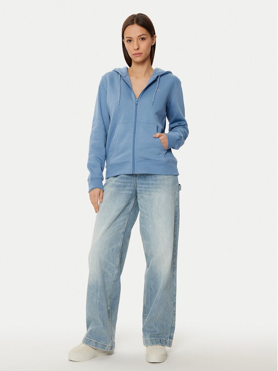 Tommy Jeans Tommy Jeans Majica dugih rukava Flag DW0DW19729 Plava Regular Fit