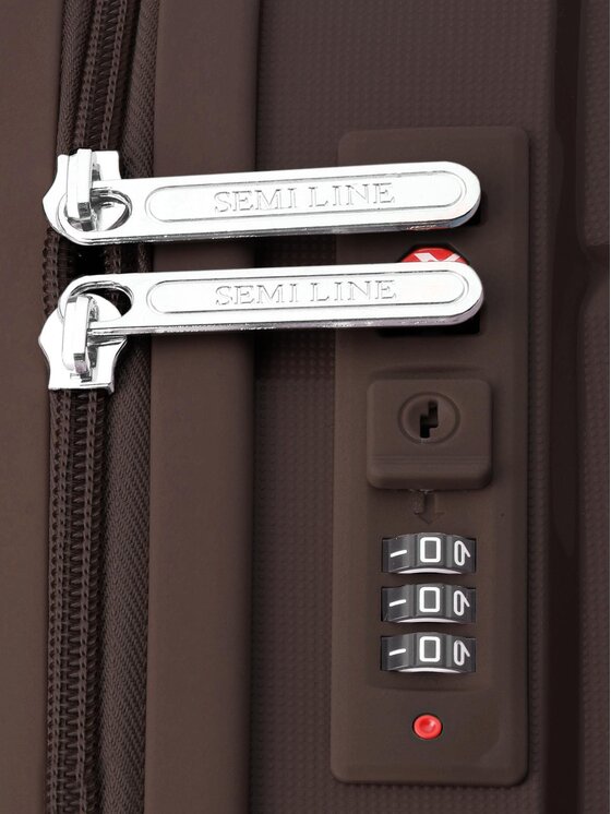 Semi Line Semi Line Srednji kofer T5792-2 Smeđa