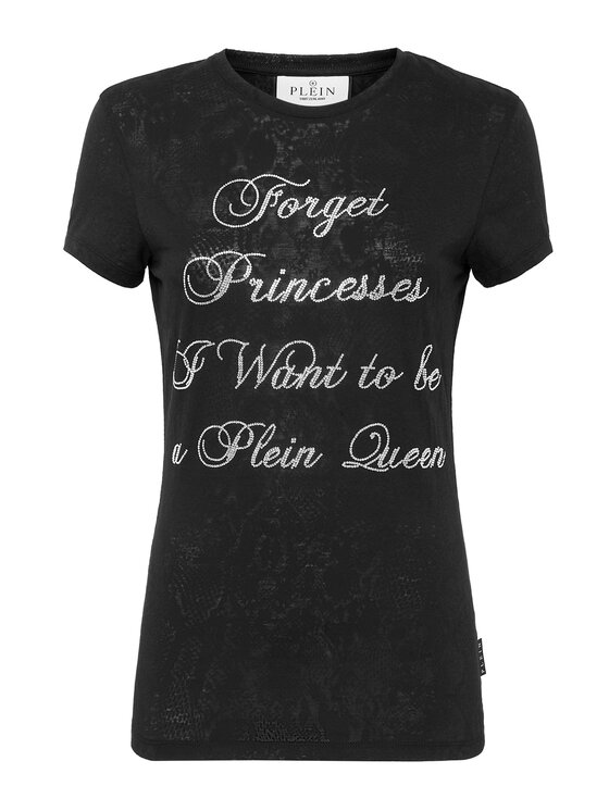 PHILIPP PLEIN PHILIPP PLEIN T-Shirt 2995 Czarny Regular Fit
