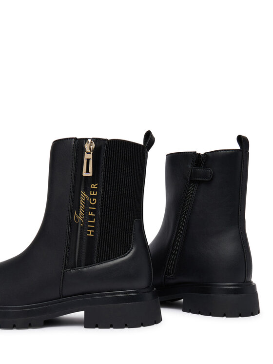 Tommy Hilfiger Tommy Hilfiger Botki Ashlyn T3A5-35161-1355 S Czarny