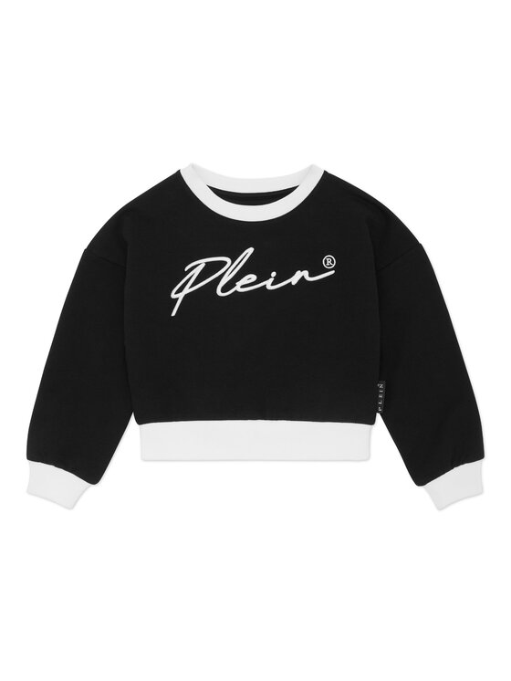 PHILIPP PLEIN PHILIPP PLEIN Bluza 28137 Czarny Regular Fit
