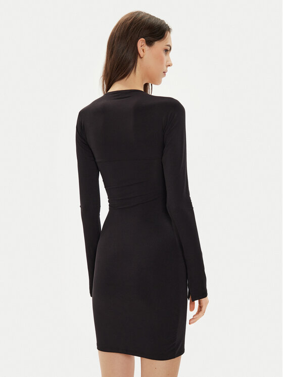 Gina Tricot Gina Tricot Každodenní šaty 23511 Černá Slim Fit