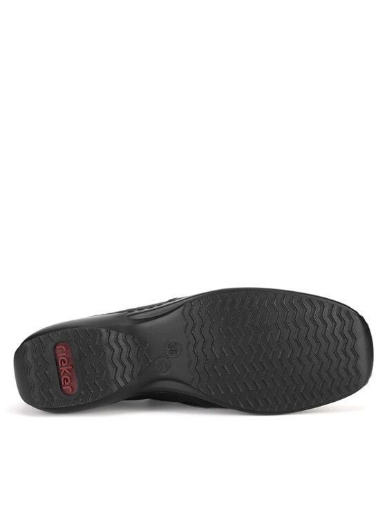 Rieker Rieker Halbschuhe L3882-00 Schwarz