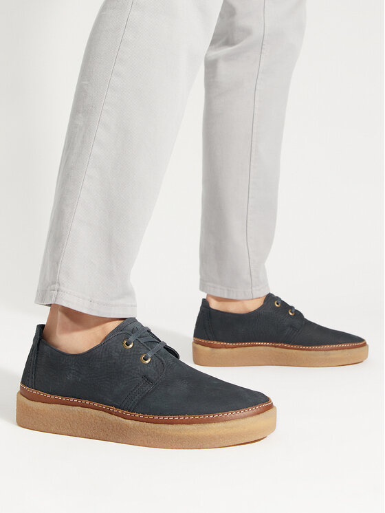 Clarks Clarks Pantofi Clarkwood Low 26176867 Bleumarin
