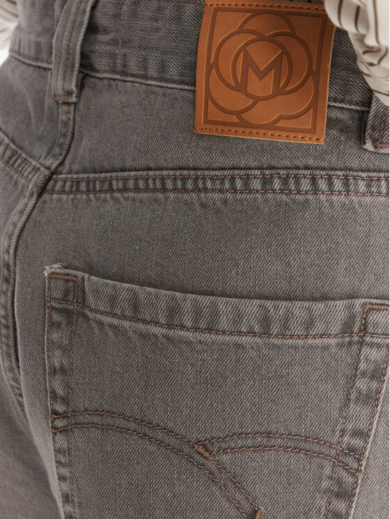 Marella Marella Džínsy 2523186084 Sivá Mom Fit