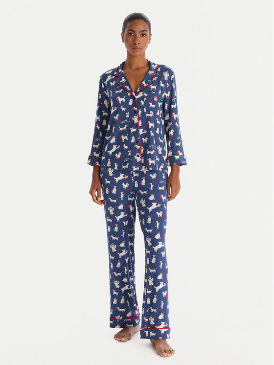 Kate Spade Piżama KSI82772 Niebieski Regular Fit