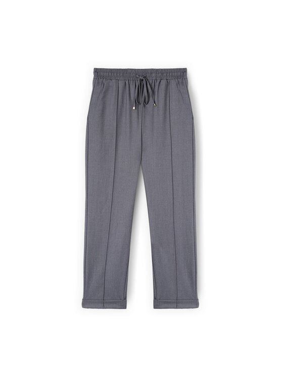Motivi Motivi Pantaloni di tessuto P010W000841N013 Grigio Regular Fit
