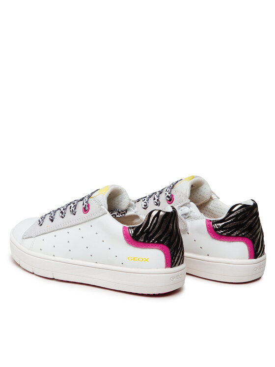 Geox Geox Sneakersy J Silenex G. A J15DWA 08522 C0406 M Biały