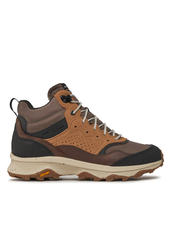 Merrell Merrell Pārgājienu apavi Speed Solo Mid Wp J004533 Brūns