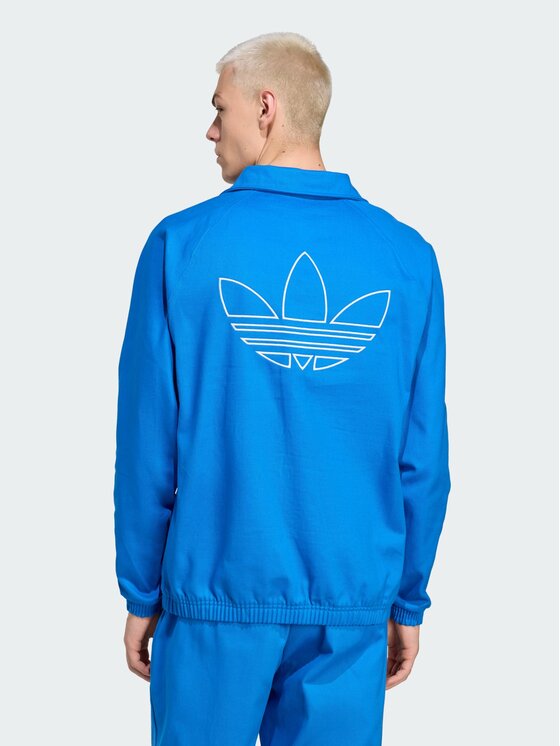 adidas adidas Bluza techniczna 157881 Niebieski jasny Loose Fit