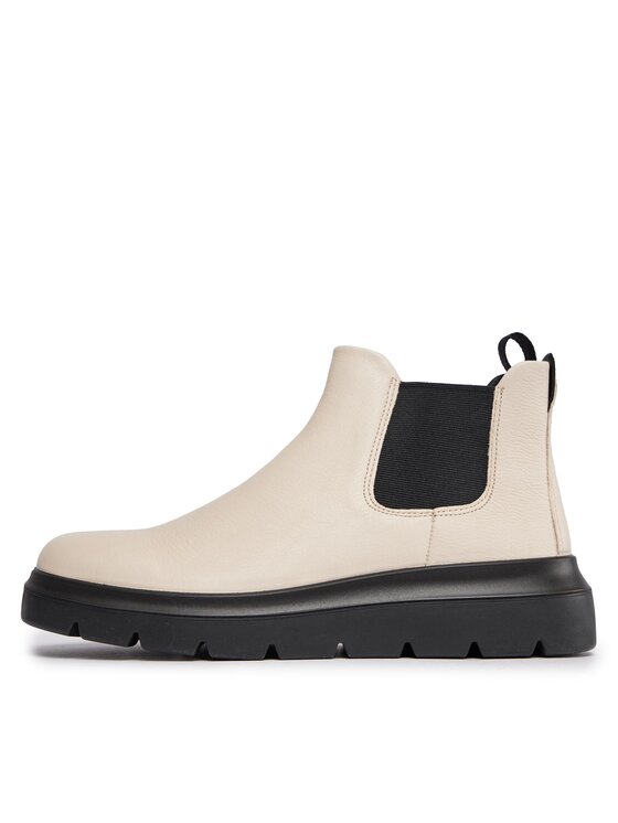 ECCO ECCO Bokacsizma Nouvelle 216233-01378 Ekru