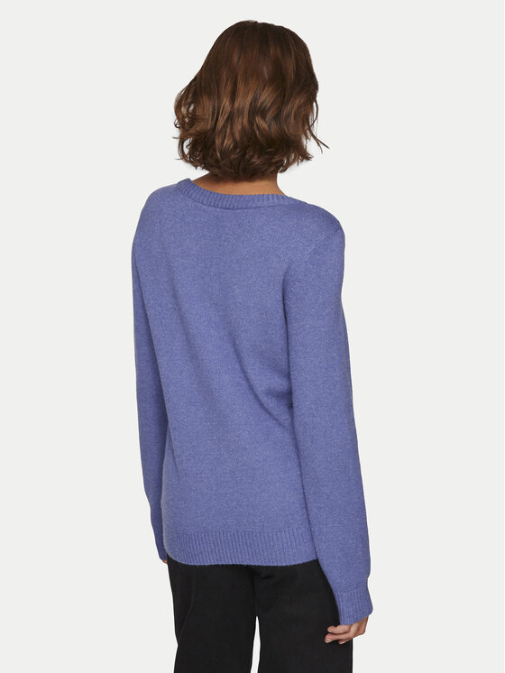 Vila Vila Pulover Ril 14054177 Modra Regular Fit