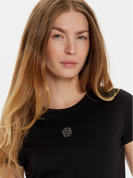 BOSS Boss T-särk Eventsa_HC 50528826 Must Regular Fit