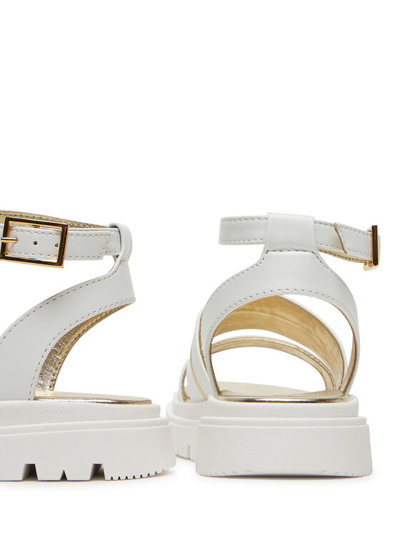 Tommy Hilfiger Tommy Hilfiger Sandały Sandal T4A2-33798-0371 M Biały