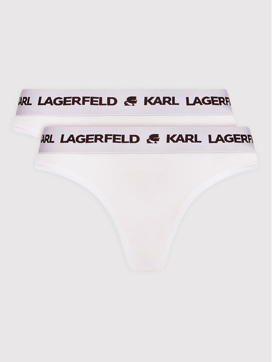 KARL LAGERFELD Set 2 Parov Tangic Logo Set 211W2126 Bela