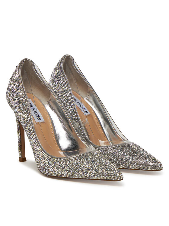 Steve Madden Steve Madden Kõrgete kontsadega Lineup-R s SM11003635 Hõbedane
